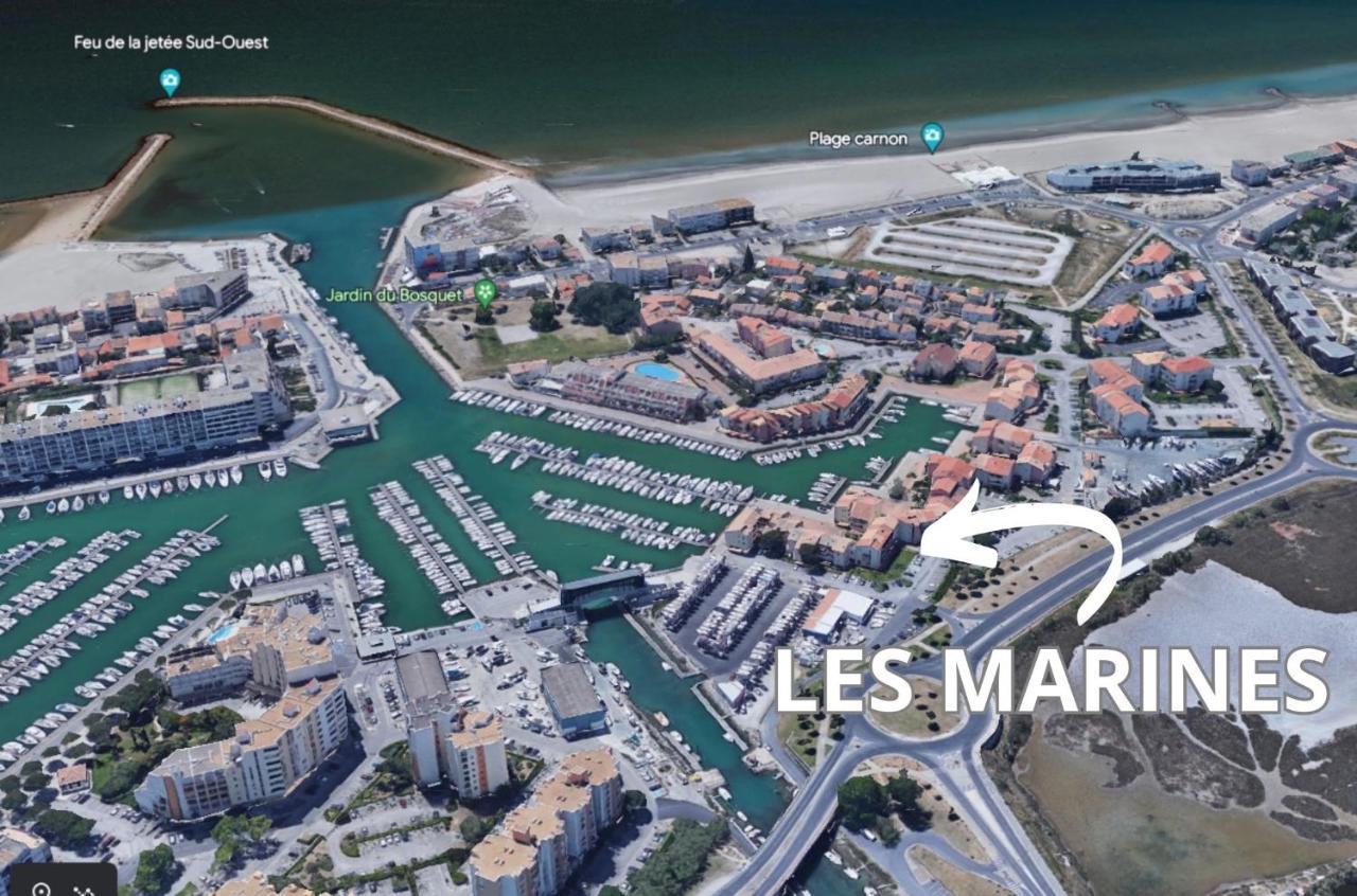 Les Marines Port 2 Min Plage Camargue- Top Pros Services Conciergerie La Grande Motte Mauguio Eksteriør billede