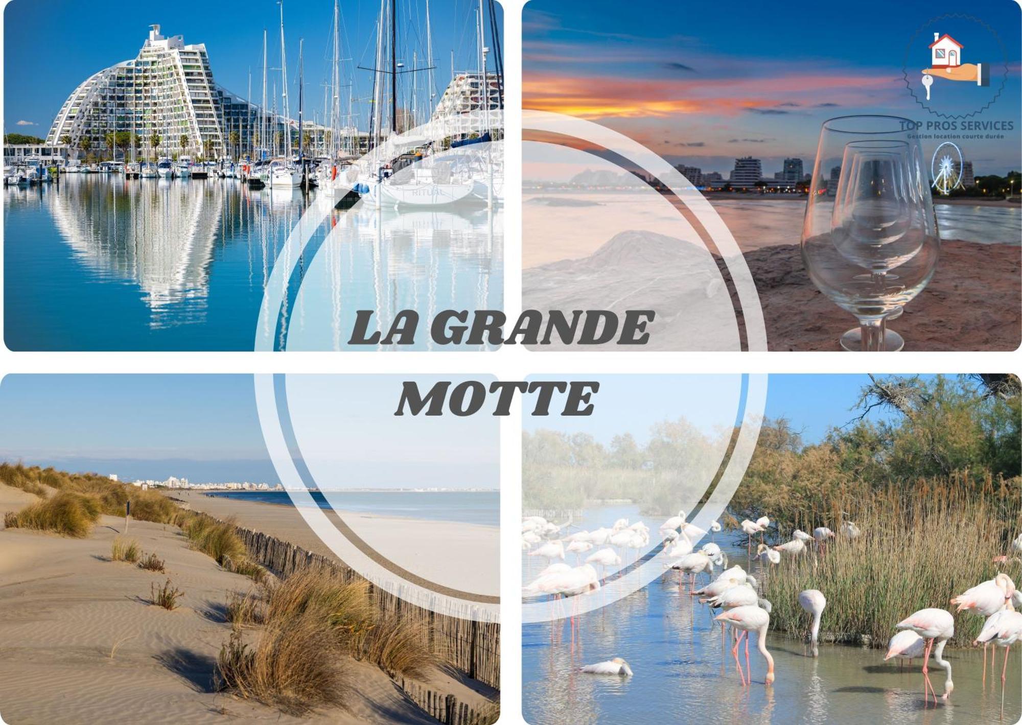 Les Marines Port 2 Min Plage Camargue- Top Pros Services Conciergerie La Grande Motte Mauguio Eksteriør billede